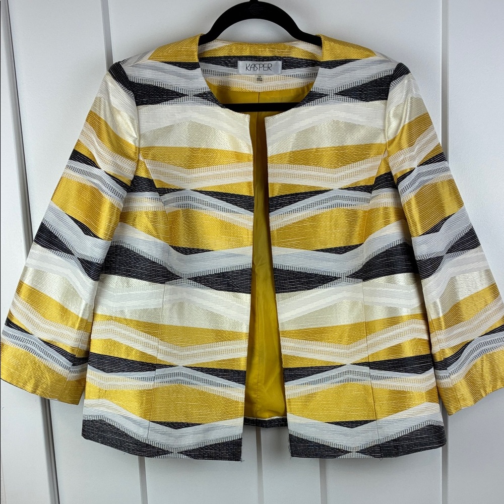 Kasper Women's Chevron Patterned Professional Bla… - image 1
